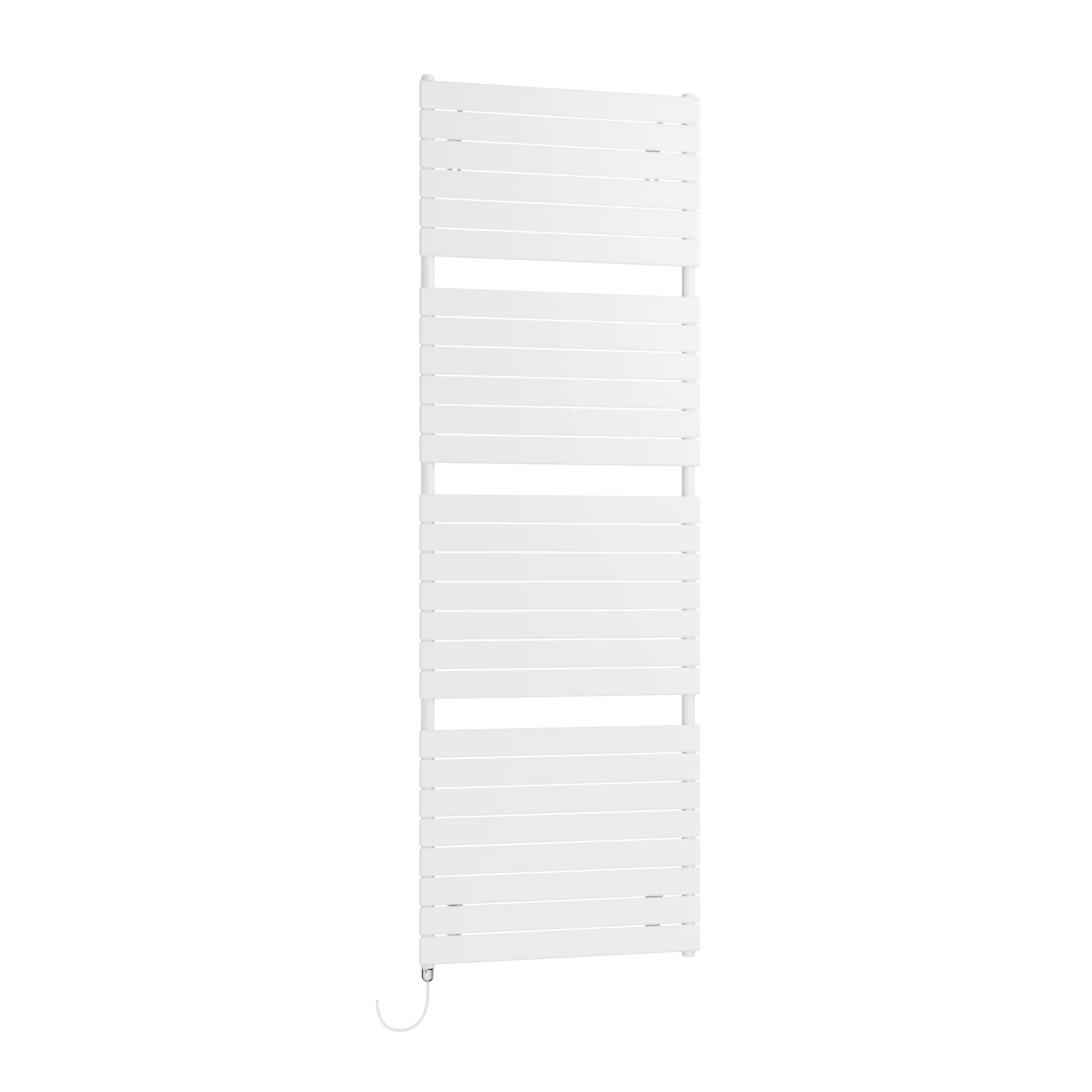 Kermi Aster Designheizkörper - Elektroheizung, RAL 9016 seidenglanz, 866x450x37 mm, links, 400W, EU-Stecker Kermi Aster Designheizkörper - Elektroheizung, RAL 9016 seidenglanz, 866x450x37 mm, links, 400W, EU-Stecker