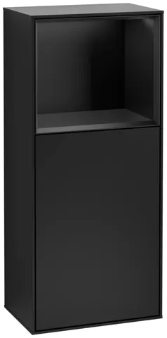Villeroy & Boch Seitenschrank „Finion“ 41,8 × 93,6 cm 1 Tür, Anschlag links, mit Wand- und Regalelementbeleuchtung Anschlag links Villeroy & Boch Seitenschrank „Finion“ 41,8 × 93,6 cm 1 Tür, Anschlag links, mit Wand- und Regalelementbeleuchtung Anschlag links