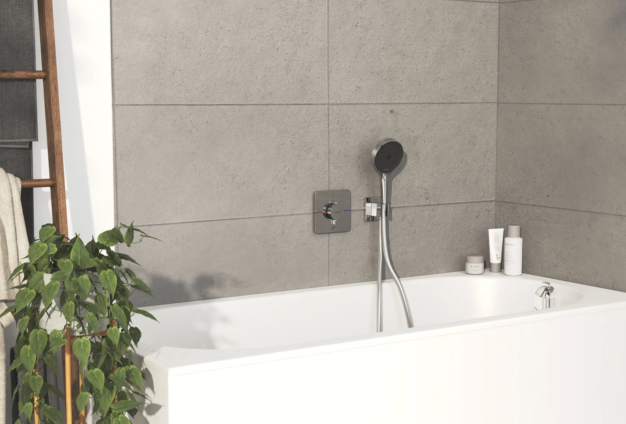 ShowerSelect Comfort S Thermostat Unterputz für 2 Verbraucher Chrom ShowerSelect Comfort S Thermostat Unterputz für 2 Verbraucher Chrom