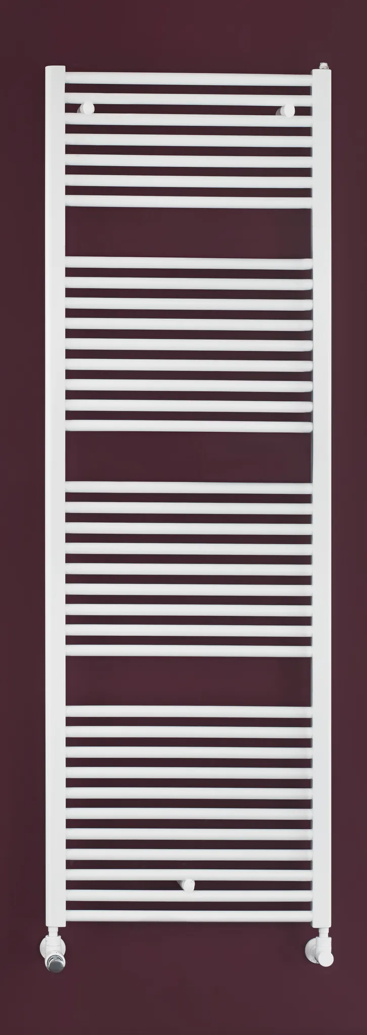 BEMM Design-Heizkörper „S“ 45 × 120,4 cm in Hewi-Rot (RAL 3003)