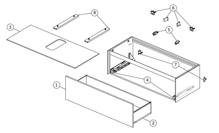 Ideal Standard Waschtischunterschrank „Conca“ 120,2 × 37 × 50,5 cm Sunset matt lackiert Ideal Standard Waschtischunterschrank „Conca“ 120,2 × 37 × 50,5 cm Sunset matt lackiert