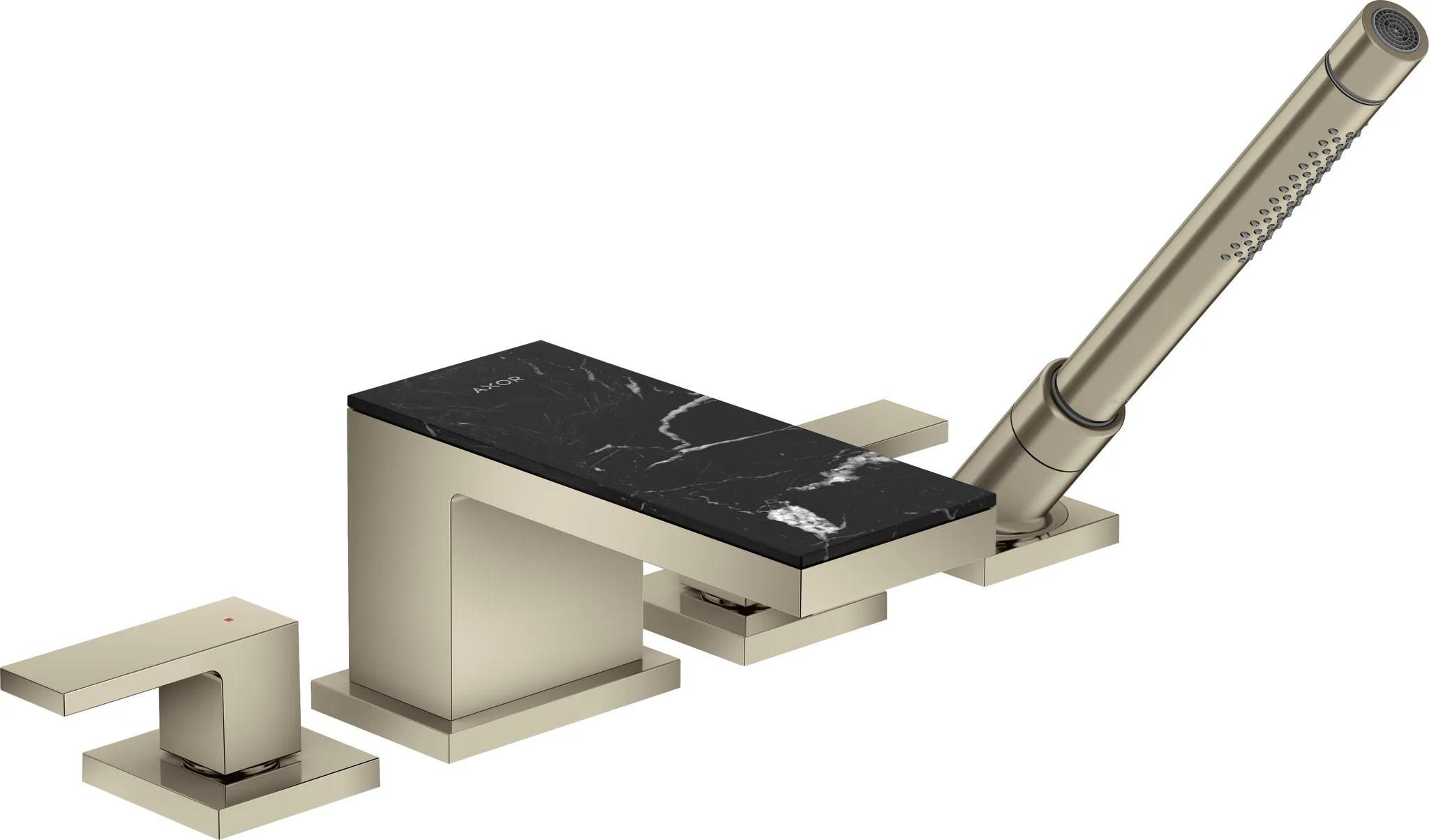 Hansgrohe AXOR MyEdition Mischer Platte 200 Marmor Nero Marquina Hansgrohe AXOR MyEdition Mischer Platte 200 Marmor Nero Marquina