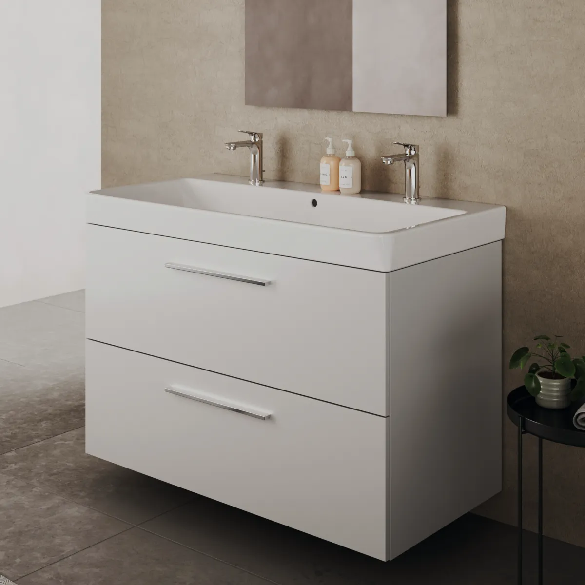 Ideal Standard Waschbecken „i.lifeB“, Hahnlochposition mittig in Weiß