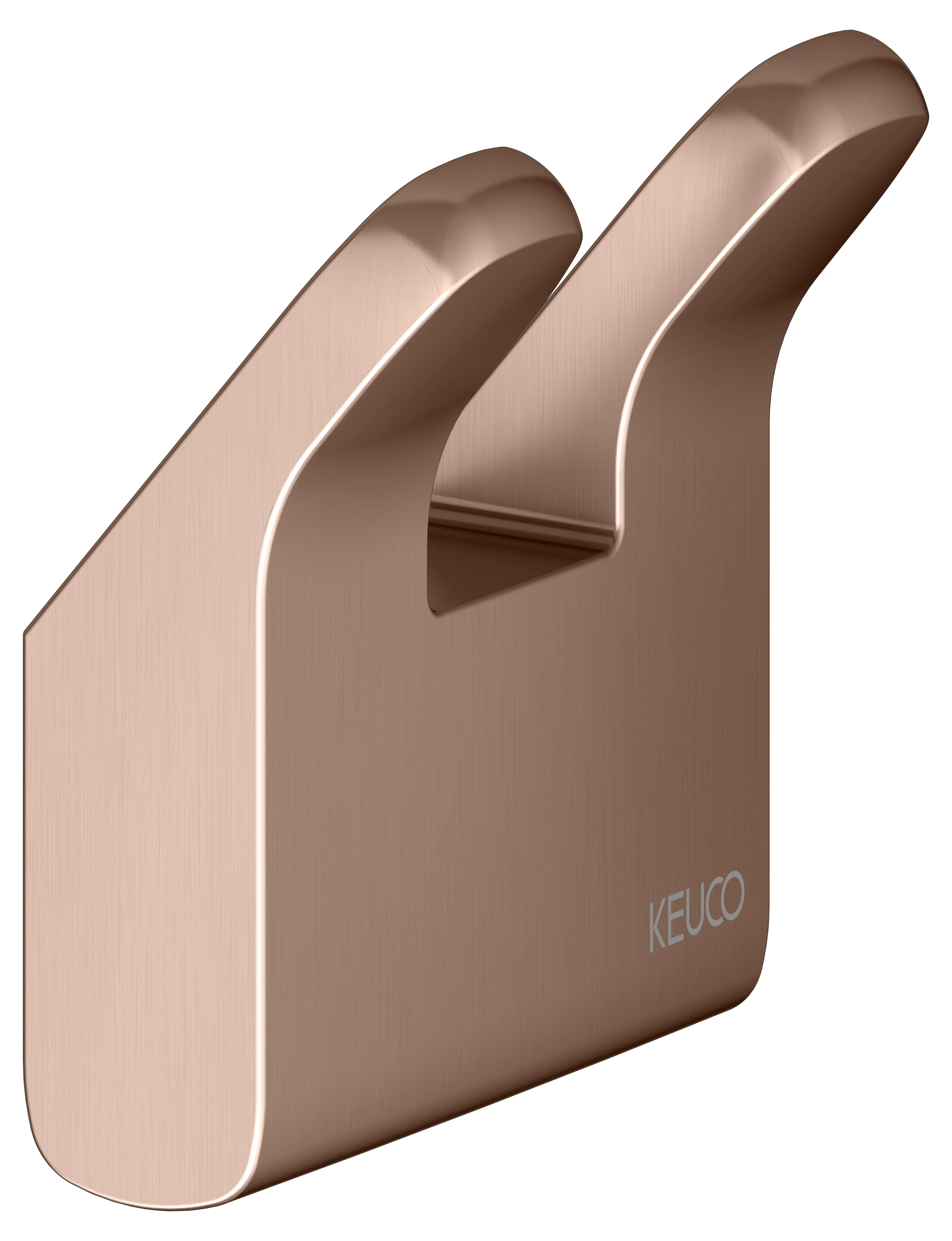 Collection Moll Handtuchhaken doppelt Rotgold gebürstet Collection Moll Handtuchhaken doppelt Rotgold gebürstet