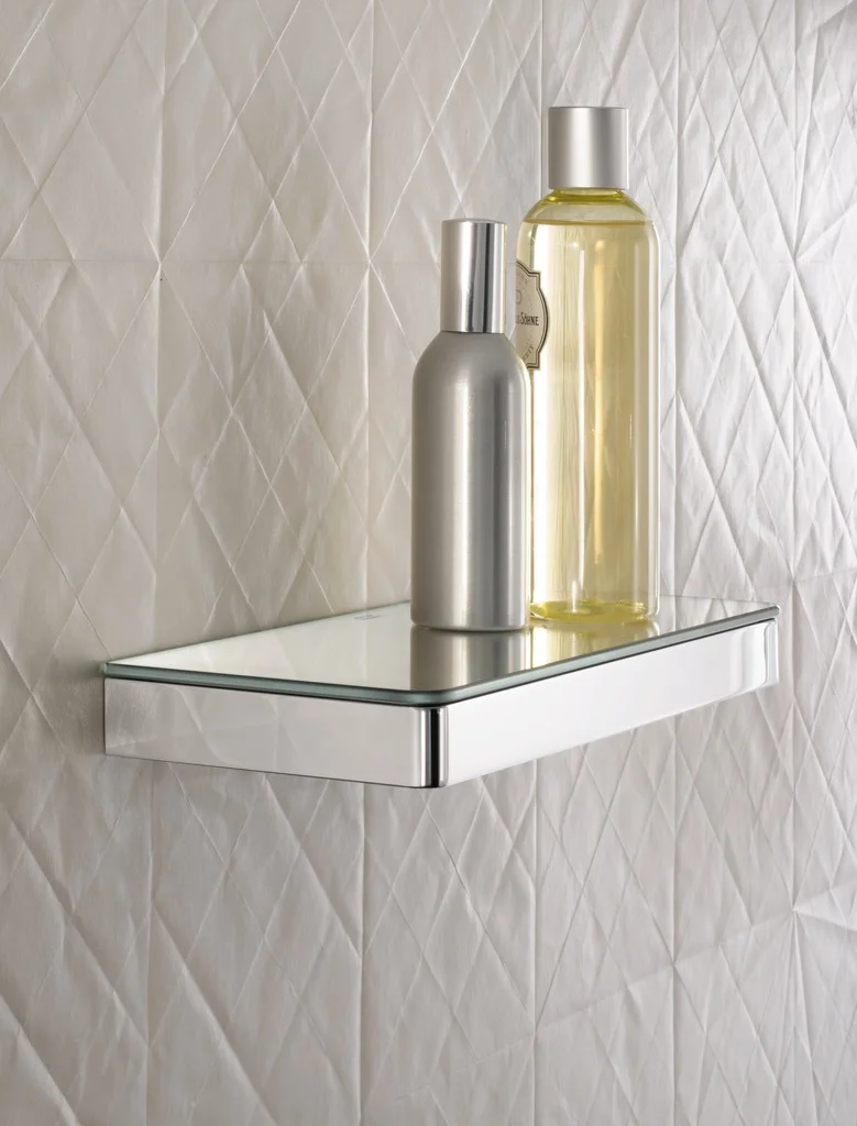 Hansgrohe AXOR Universal Softsquare Ablage 300 mm Chrom – Wandmontage mit Sicherheitsglas, passend für Dusche Hansgrohe AXOR Universal Softsquare Ablage 300 mm Chrom – Wandmontage mit Sicherheitsglas, passend für Dusche
