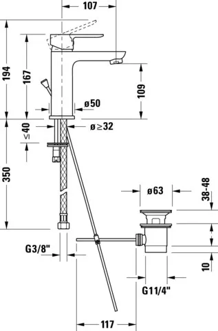 D-Code Einhebel-Waschtischmischer M FreshStart,MinusFlow,m.Zugst.,Chrom HG D-Code Einhebel-Waschtischmischer M FreshStart,MinusFlow,m.Zugst.,Chrom HG