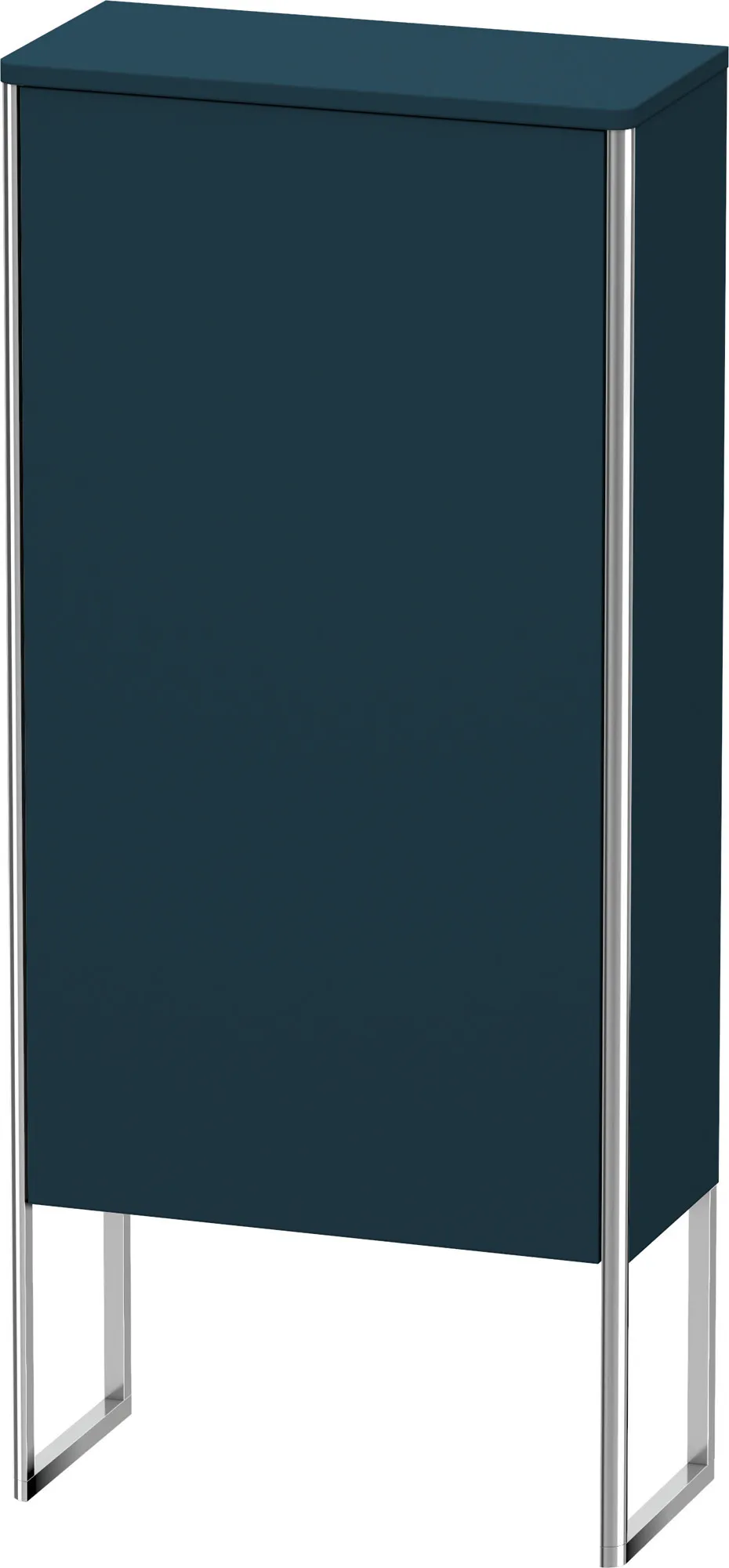 Duravit Halbhochschrank „XSquare“ 50 × 113,6 × 23,6 cm Nachtblau Seidenmatt Duravit Halbhochschrank „XSquare“ 50 × 113,6 × 23,6 cm Nachtblau Seidenmatt