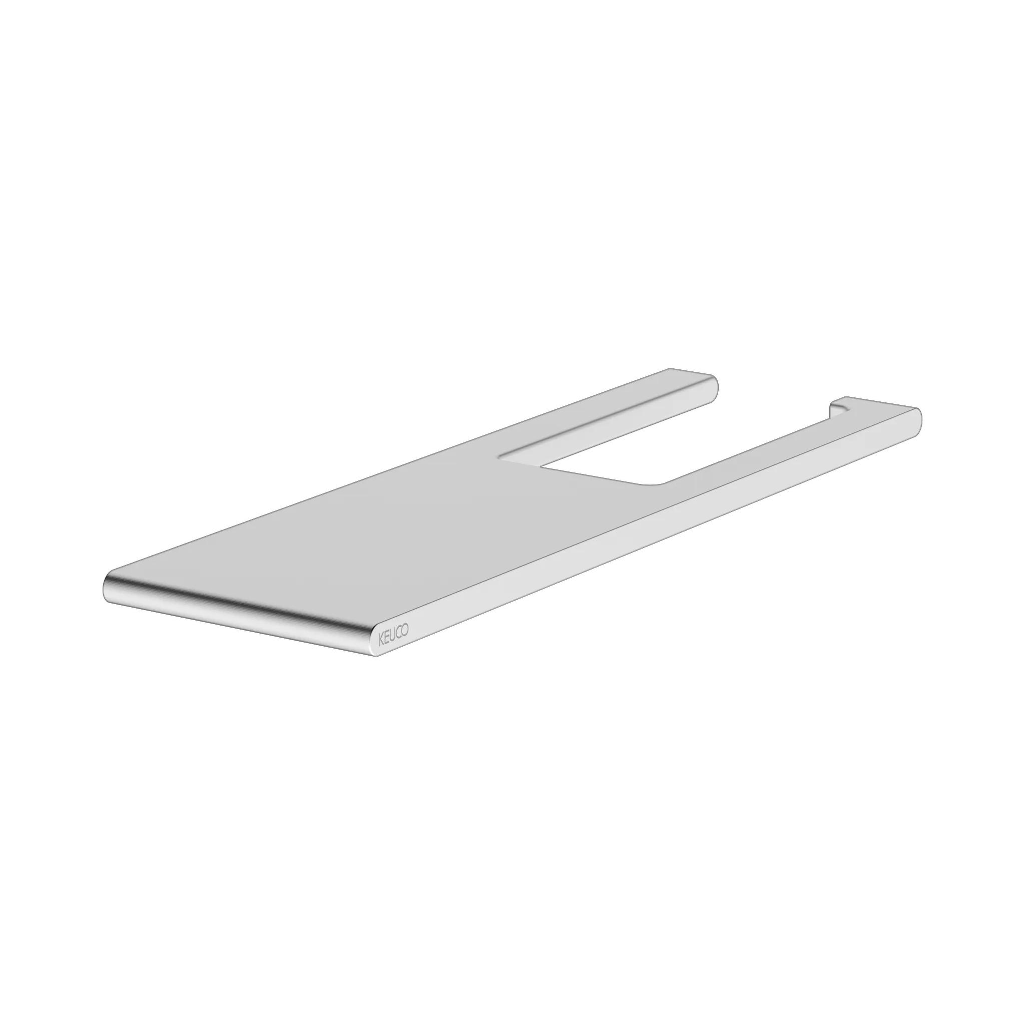 Edition 400 11573170000 Toilettenpapierhalter mit Abdeckung rund/eckig silber-eloxiert