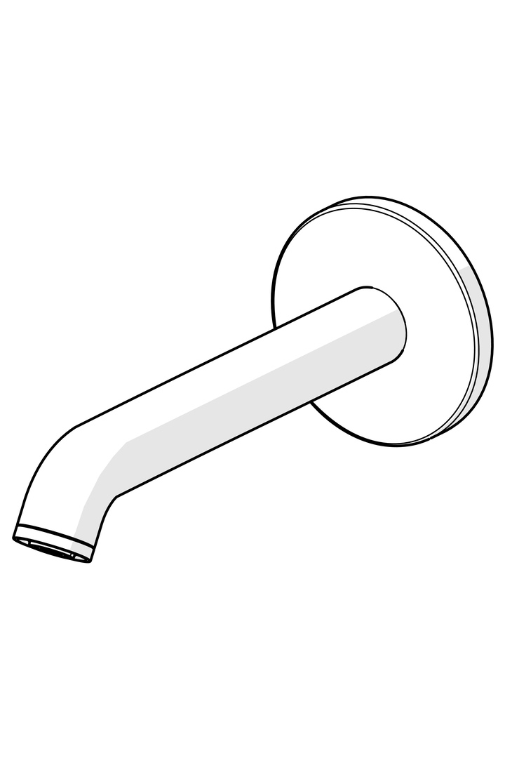 HansaVANTIS Style 5450 Matt-Schwarz Auslauf, L=170 HansaVANTIS Style 5450 Matt-Schwarz Auslauf, L=170