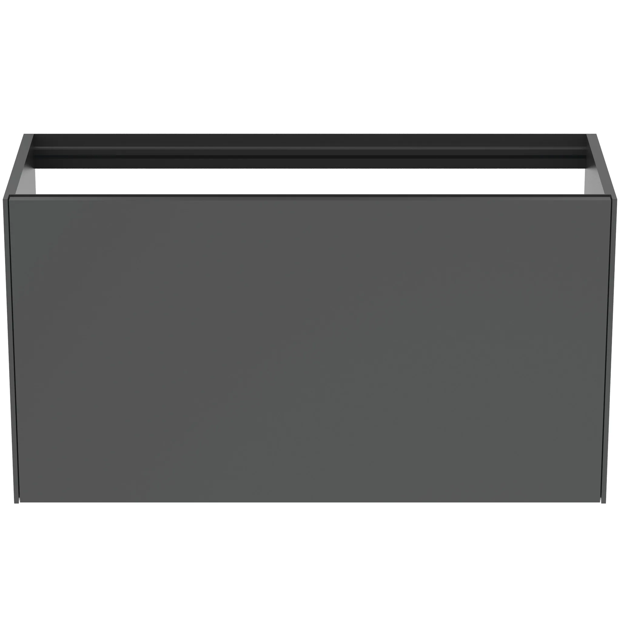 Ideal Standard Waschtischunterschrank „Conca“ 100 × 54 × 37,3 cm Anthrazit matt lackiert Ideal Standard Waschtischunterschrank „Conca“ 100 × 54 × 37,3 cm Anthrazit matt lackiert