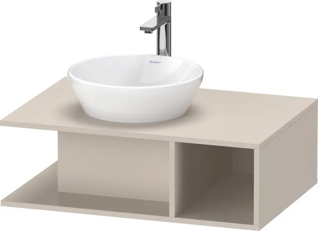 Duravit Waschtischunterschrank wandhängend „D-Neo“ 80 × 26 × 55 cm Taupe Matt Duravit Waschtischunterschrank wandhängend „D-Neo“ 80 × 26 × 55 cm Taupe Matt