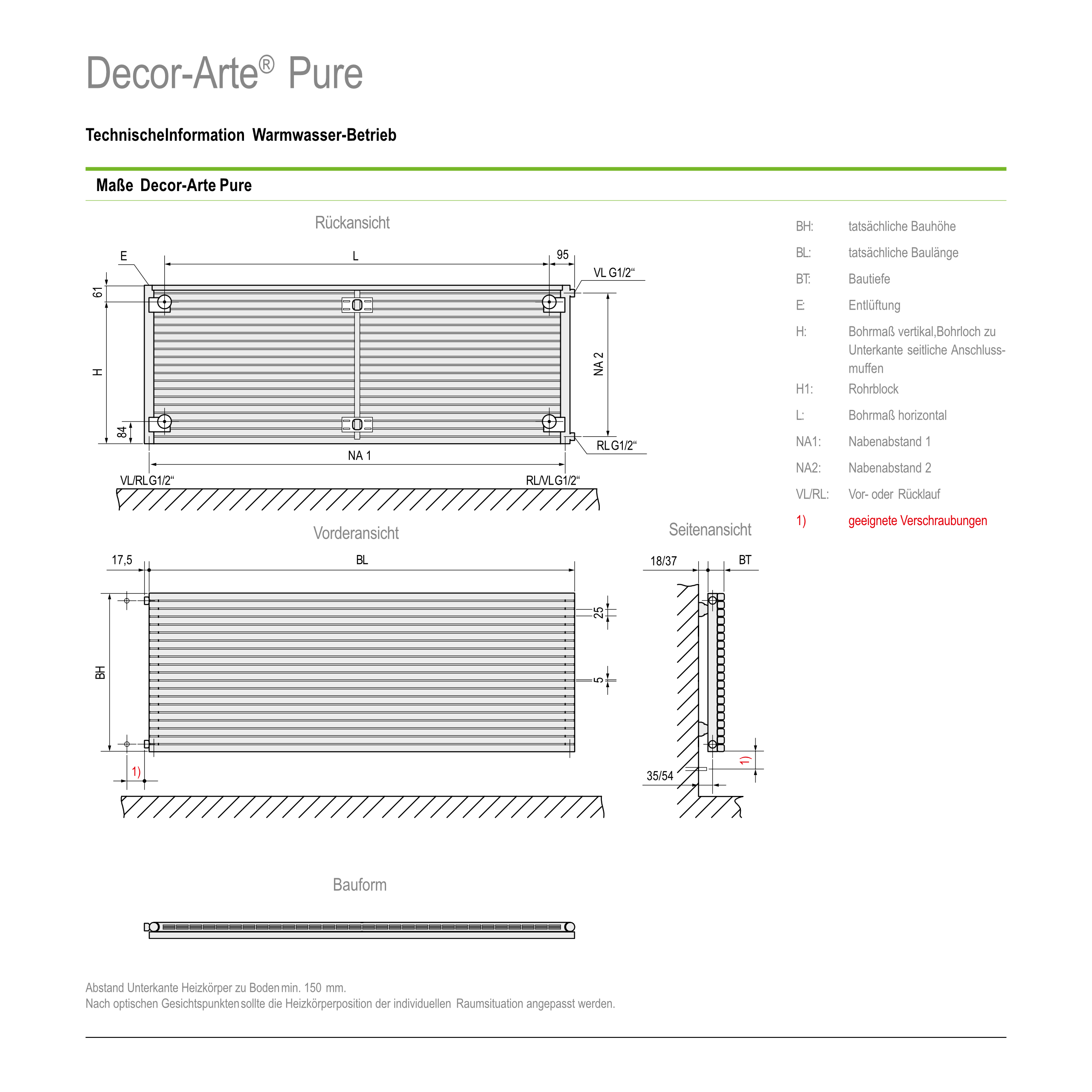 Kermi Design-Heizkörper „Carr鮓 horizontal 100 × 89,5 cm in Graphit Metallic Kermi Design-Heizkörper „Carr鮓 horizontal 100 × 89,5 cm in Graphit Metallic