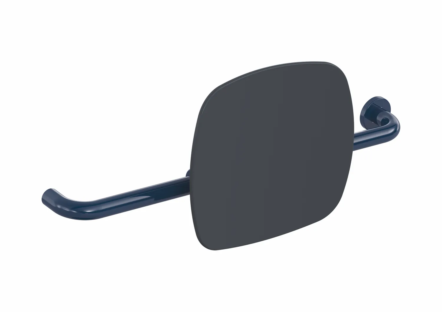 Rückenstütze Fb 92, WA 150mm,rechts zur Befest.an Wand-/SK-Griff reinweiß