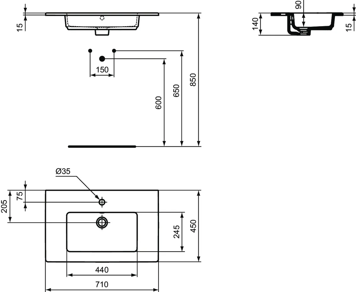 Möbelpaket Eurovit+ mit Waschtisch 71cm Weiß und Unterschrank 70cm 2 Auszüge Hochglanz grau lackiert Möbelpaket Eurovit+ mit Waschtisch 71cm Weiß und Unterschrank 70cm 2 Auszüge Hochglanz grau lackiert