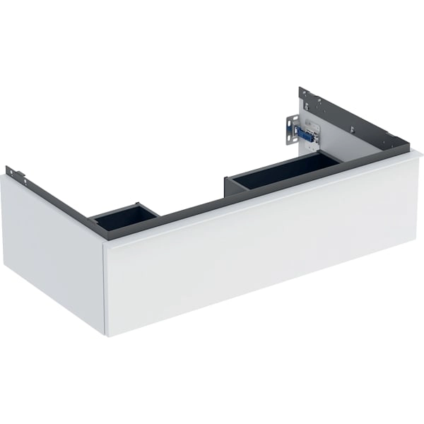 Geberit Waschtischunterschrank „iCon“ weiß / lackiert matt Geberit Waschtischunterschrank „iCon“ weiß / lackiert matt