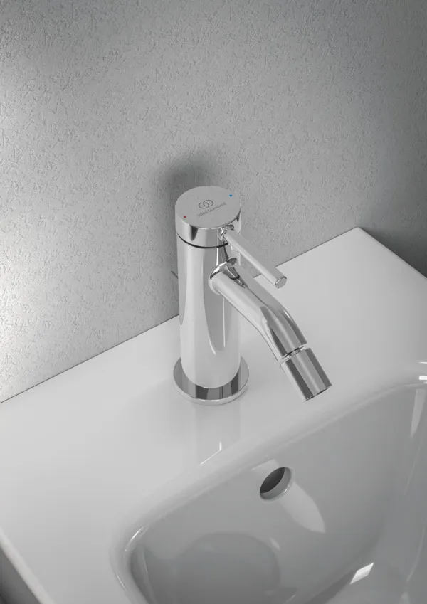 Ideal Standard Bidetarmatur Ceraline Nuovo Ausladung 105mm mit Ablaufgarnitur Chrom Ideal Standard Bidetarmatur Ceraline Nuovo Ausladung 105mm mit Ablaufgarnitur Chrom