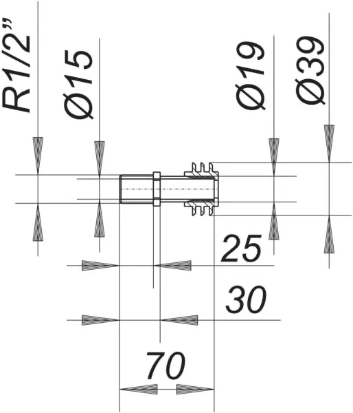 Urinal-Zulaufset iQ Universal