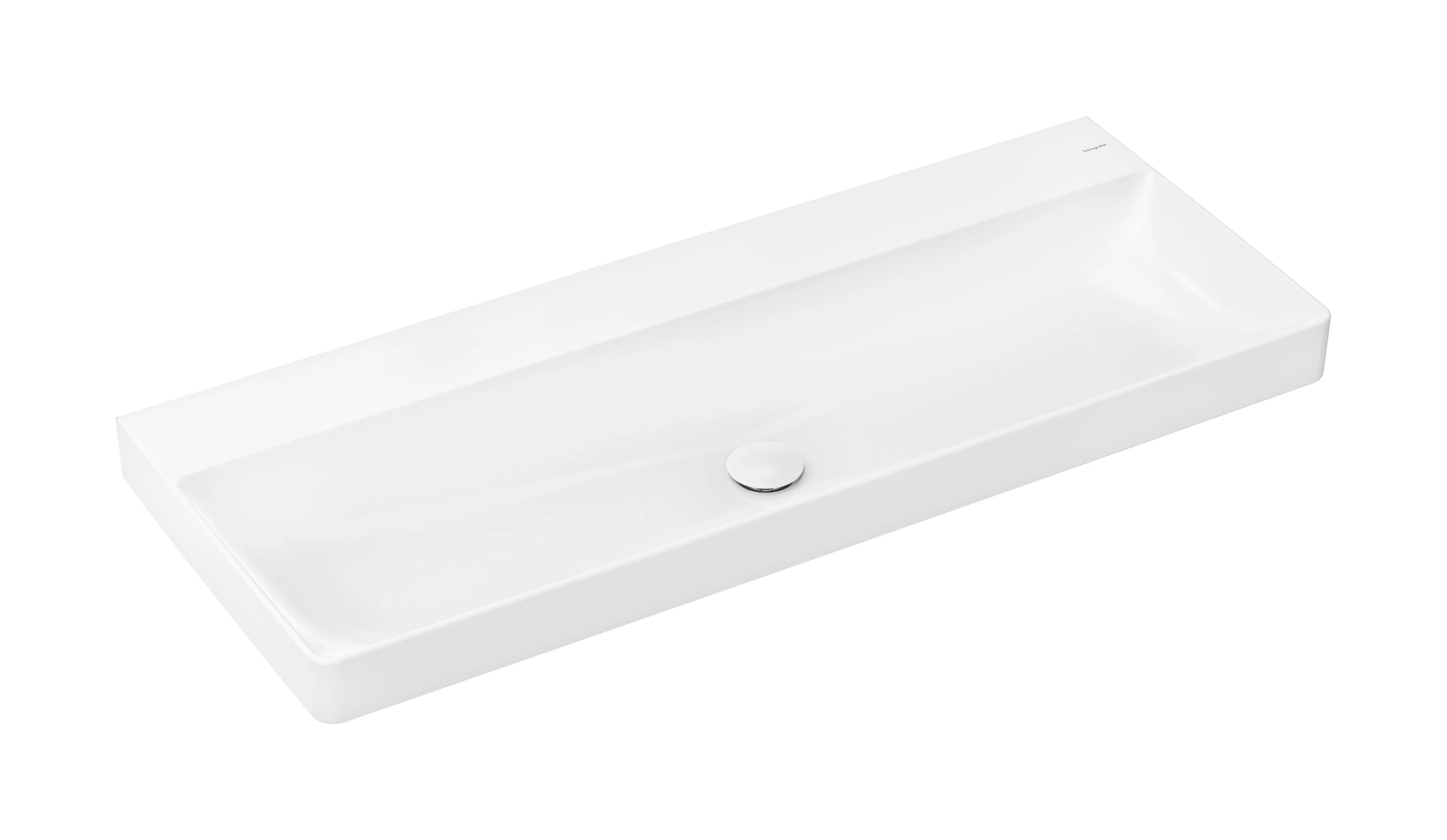 Hansgrohe Xelu Q Waschtisch 1200x480 mm, weiß, wandhängend, ohne Hahnloch und Überlauf, SmartClean-Glasur Hansgrohe Xelu Q Waschtisch 1200x480 mm, weiß, wandhängend, ohne Hahnloch und Überlauf, SmartClean-Glasur