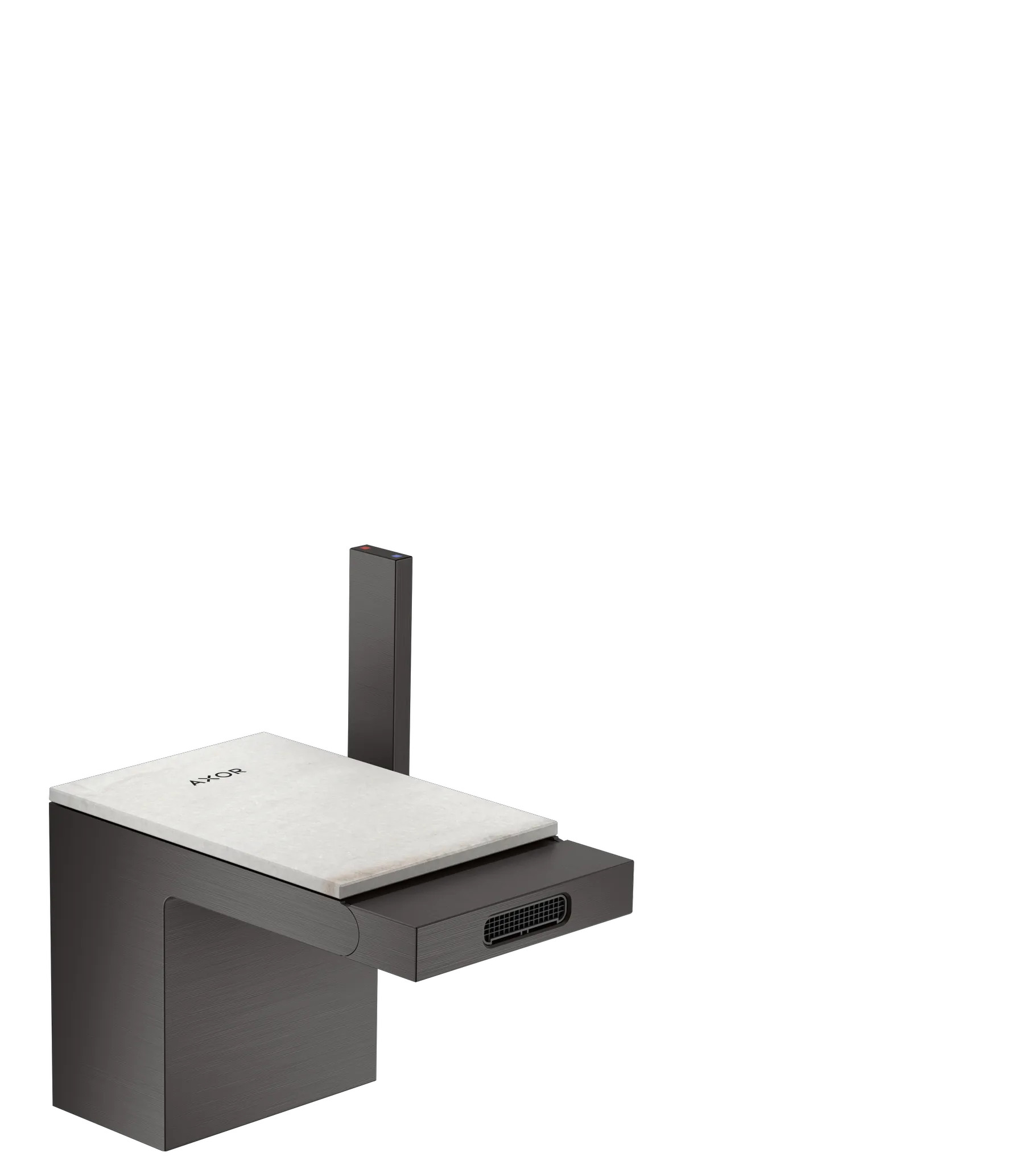 AXOR MyEdition Einhebel-Bidetmischer mit Push-Open Ablaufgarnitur ohne Platte Chrom AXOR MyEdition Einhebel-Bidetmischer mit Push-Open Ablaufgarnitur ohne Platte Chrom