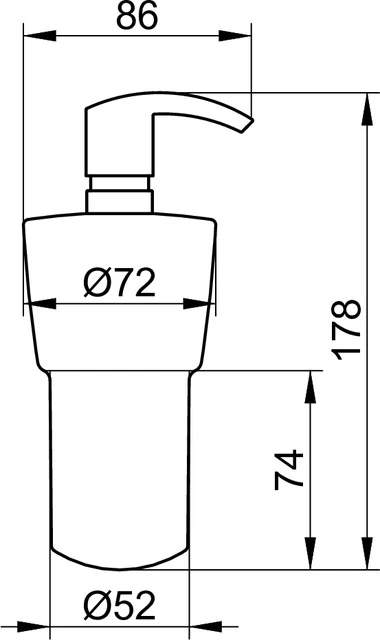 KEUCO CITY.2 Seifenspender mit Pumpe verchromt KEUCO CITY.2 Seifenspender mit Pumpe verchromt