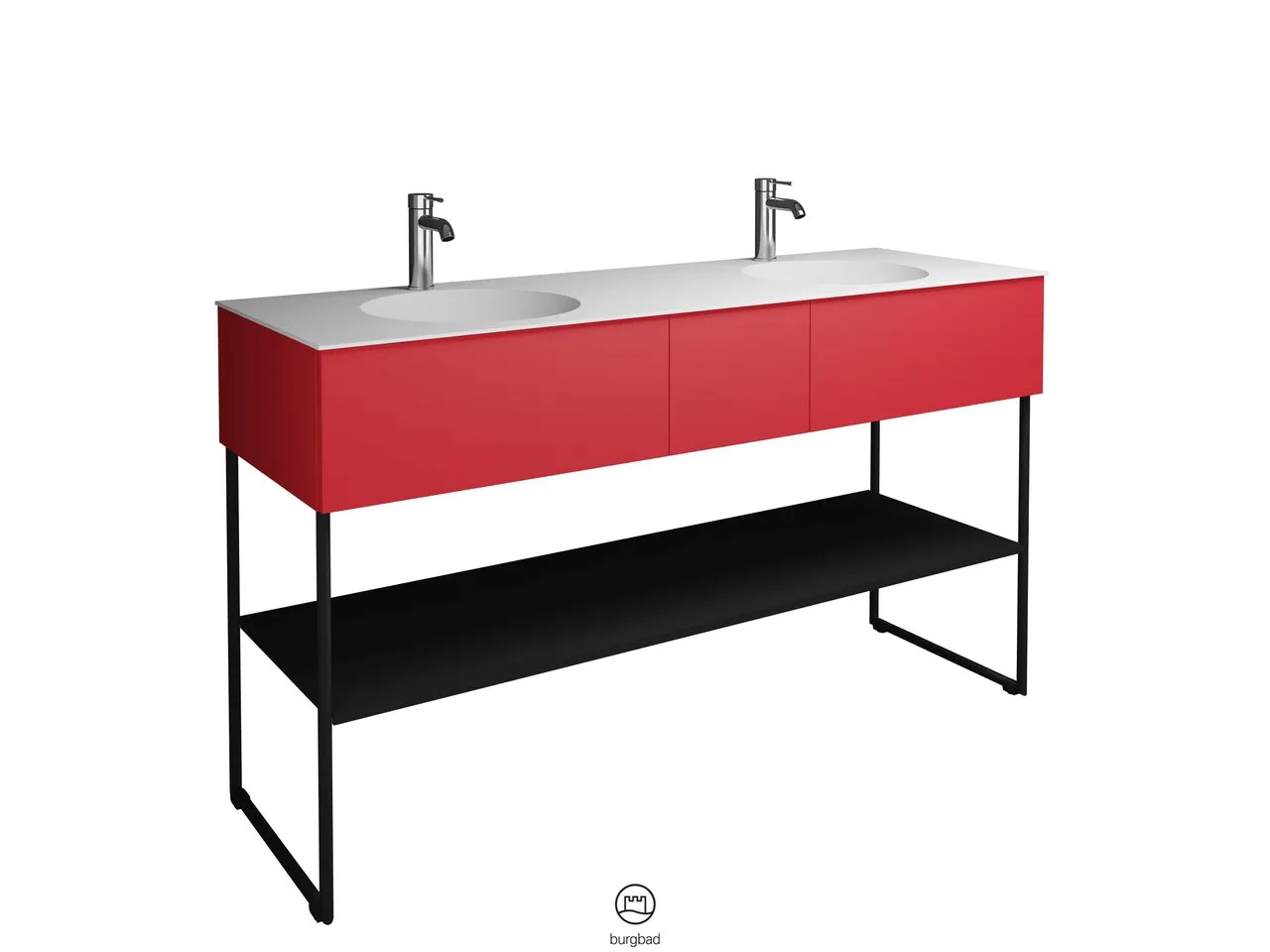 burgbad Badmöbelset „Coco“ in Sand Solid Matt burgbad Badmöbelset „Coco“ in Sand Solid Matt