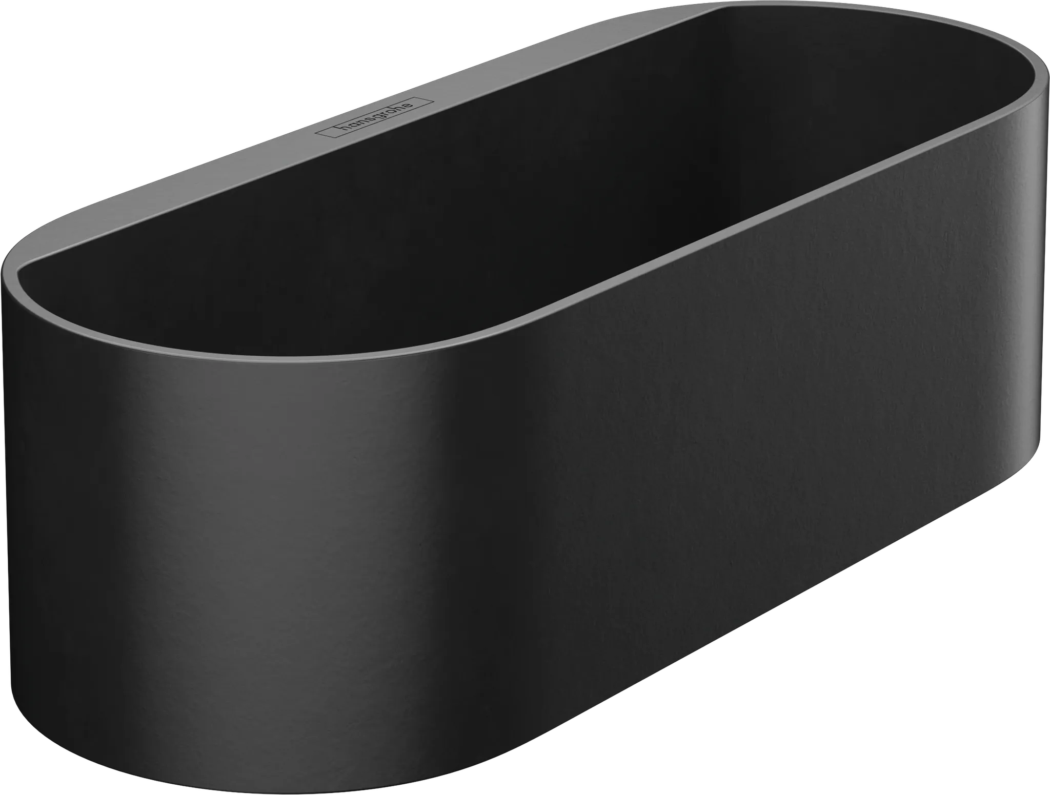 Hansgrohe WallStoris Ablagekorb tief, Mattschwarz Hansgrohe WallStoris Ablagekorb tief, Mattschwarz