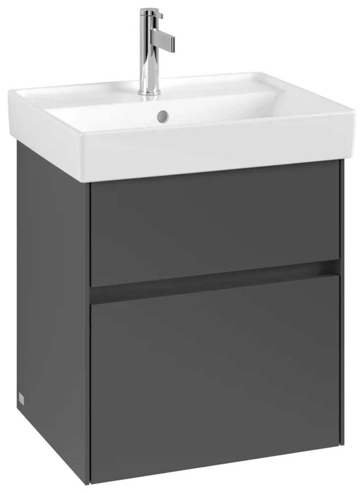 Villeroy & Boch Collaro Waschbeckenunterschrank C00700 510x546x414mm Graphite