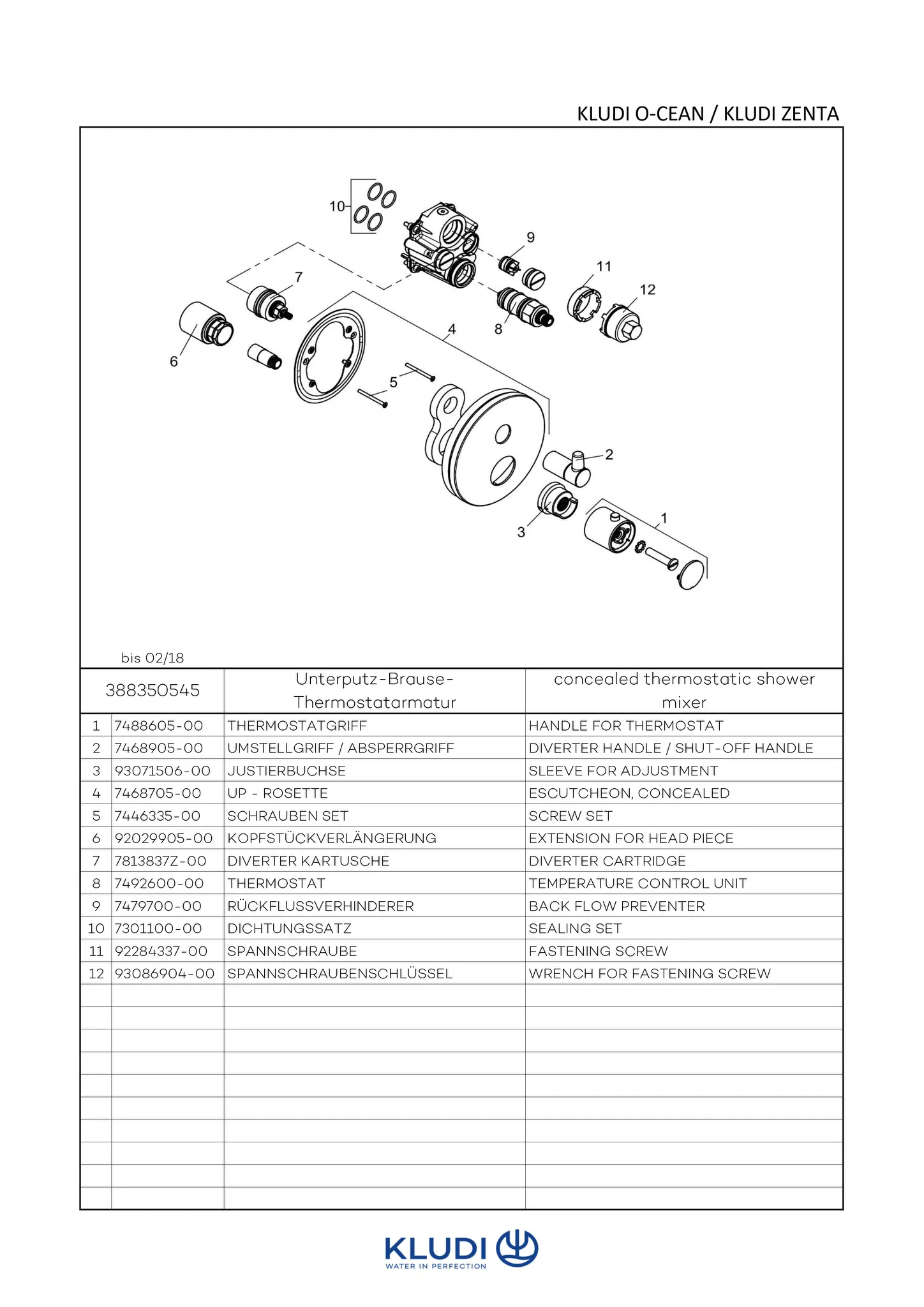 ZENTA UnterputzBrauseThermostatarmatur FeinbauSet mitFunktionseinheit chrom ZENTA UnterputzBrauseThermostatarmatur FeinbauSet mitFunktionseinheit chrom
