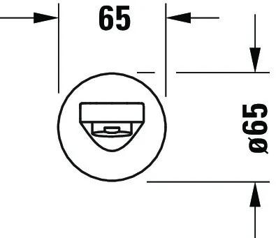 Auslauf für Armaturen „Tulum by Starck“ in Chrom Auslauf für Armaturen „Tulum by Starck“ in Chrom