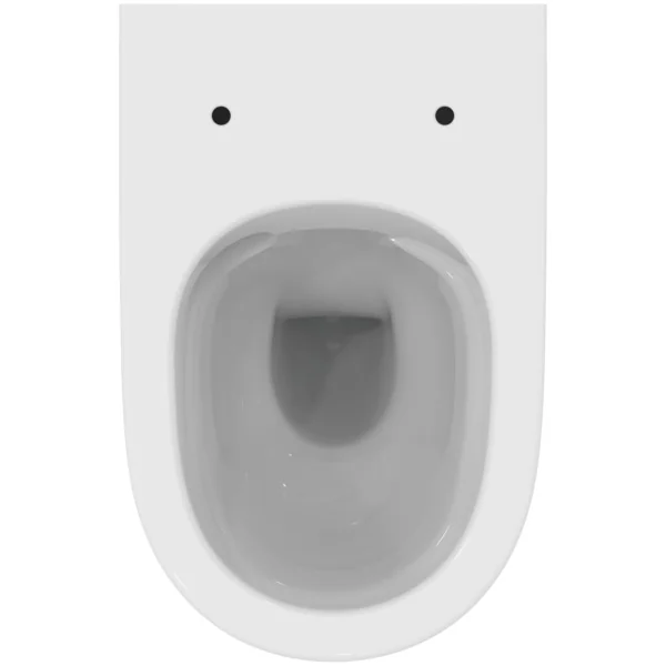 Ideal Standard Standtiefspül-WC i.life O in Weiß – moderne Toilette mit kompaktem Design und praktischen Einbaumaßen