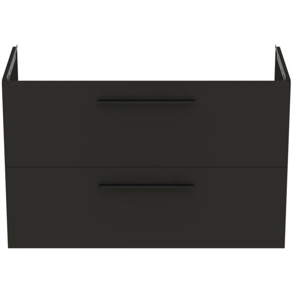 Ideal Standard Möbelwaschtischunterschrank i.life A 2 Auszüge 1000x440x630mm Carbongrau Ideal Standard Möbelwaschtischunterschrank i.life A 2 Auszüge 1000x440x630mm Carbongrau