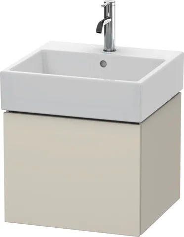 Duravit Waschtischunterschrank wandhängend „L-Cube“ 48,4 × 39,4 × 45,9 cm Taupe Matt Duravit Waschtischunterschrank wandhängend „L-Cube“ 48,4 × 39,4 × 45,9 cm Taupe Matt