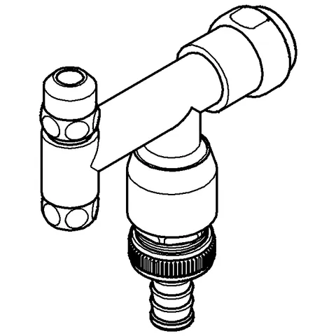 Original WAS Ventil Eckfix 41033, DN 10, Montage auf Eckventil, Achsmaß 60 mm, mit Sicherungseinrichtung Typ HD, Fettkammer-Oberteil 3/8'' für den absperrbaren Schlauchanschluss, eigensicher, chrom Original WAS Ventil Eckfix 41033, DN 10, Montage auf Eckventil, Achsmaß 60 mm, mit Sicherungseinrichtung Typ HD, Fettkammer-Oberteil 3/8'' für den absperrbaren Schlauchanschluss, eigensicher, chrom