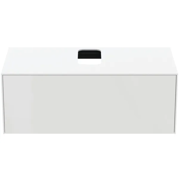 Ideal Standard Waschtischunterschrank „Conca“ 100,2 × 37 × 50,5 cm Weiß matt lackiert Ideal Standard Waschtischunterschrank „Conca“ 100,2 × 37 × 50,5 cm Weiß matt lackiert