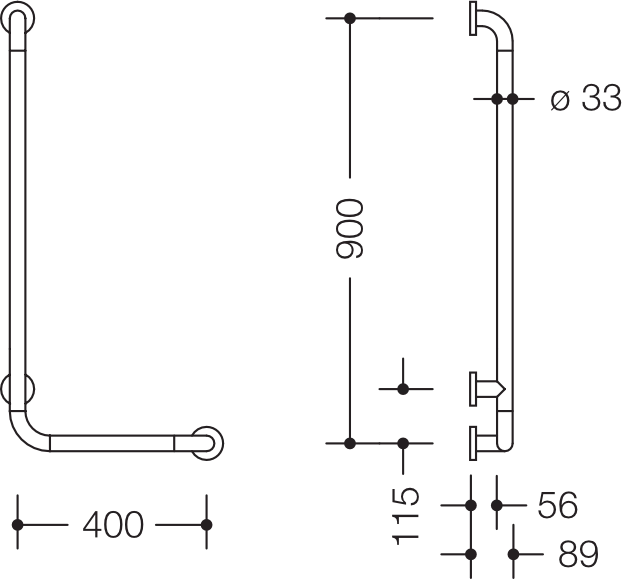 HEWI Haltegriff „Serie 801“