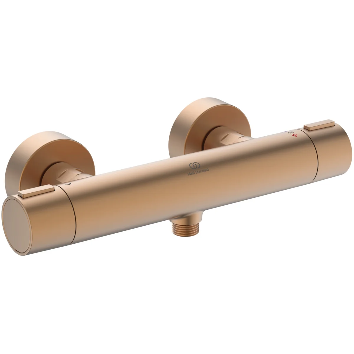 Ideal Standard Ceratherm Alu+ Brausethermostat, Bronze, Aufputz, Wandmontage Ideal Standard Ceratherm Alu+ Brausethermostat, Bronze, Aufputz, Wandmontage