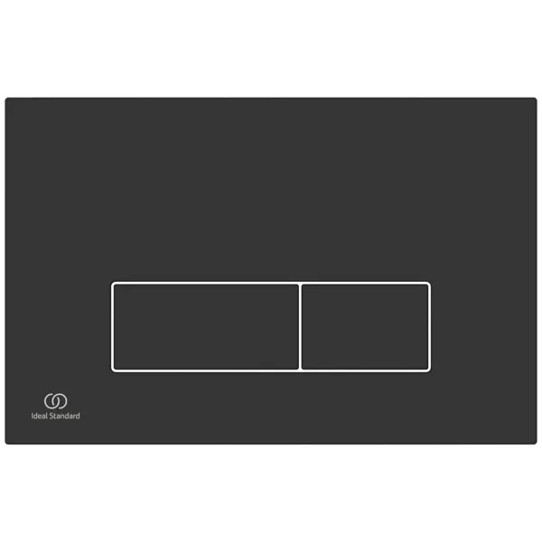 Betätigungsplatte M2 Oleas, mechanische Auslösung, Schwarz Betätigungsplatte M2 Oleas, mechanische Auslösung, Schwarz