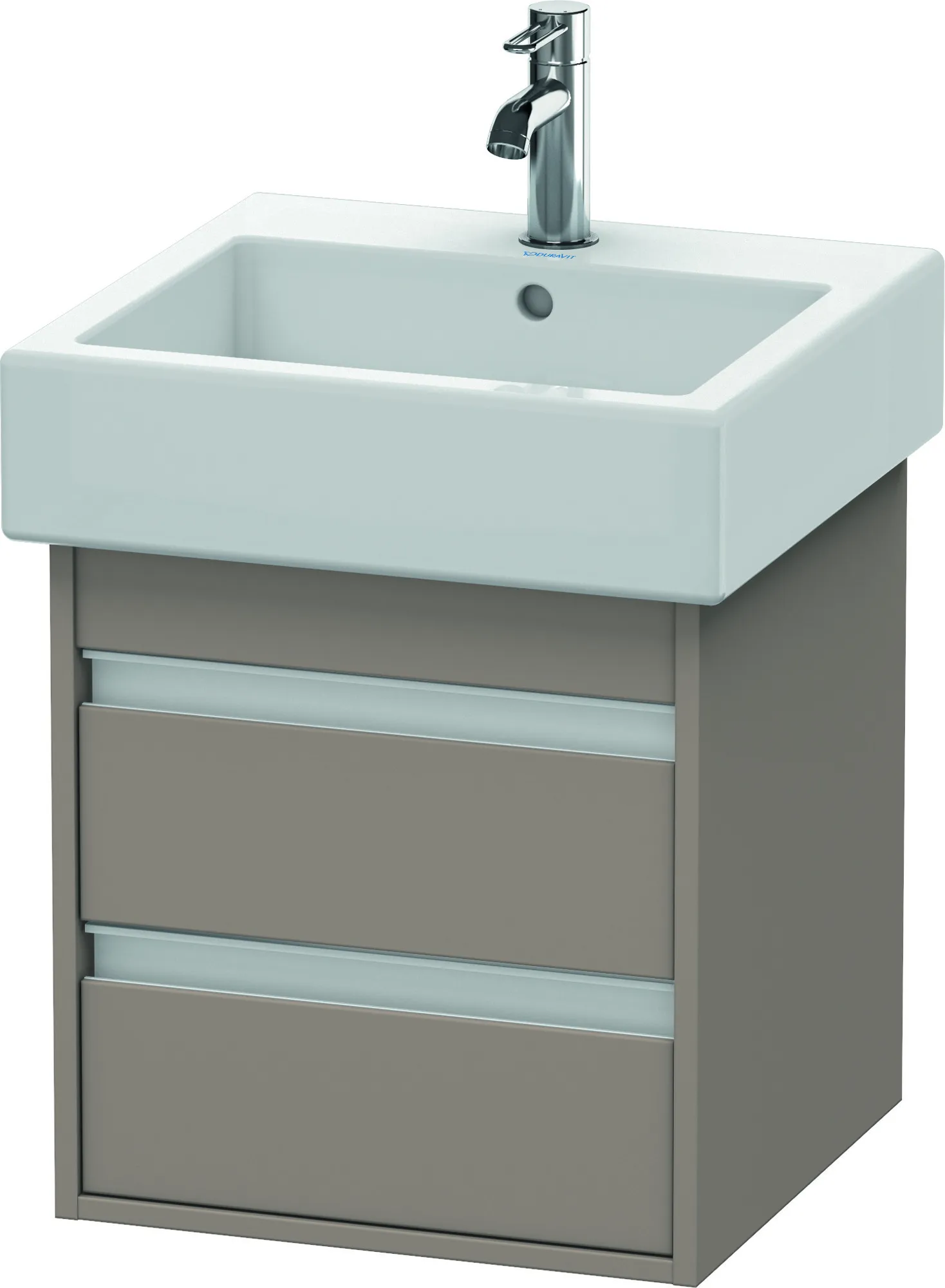 Duravit Waschtischunterschrank wandhängend „Ketho“ 45 × 48 × 44 cm Basalt Matt Duravit Waschtischunterschrank wandhängend „Ketho“ 45 × 48 × 44 cm Basalt Matt