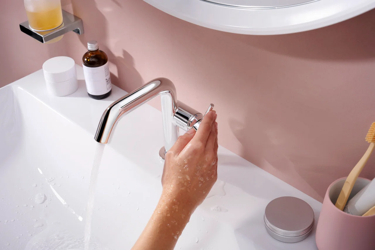 Hansgrohe Xelu Q Waschtisch, weiß, 800x480 mm, wandhängend, mit Hahnloch, ohne Überlauf, SmartClean Glasur Hansgrohe Xelu Q Waschtisch, weiß, 800x480 mm, wandhängend, mit Hahnloch, ohne Überlauf, SmartClean Glasur