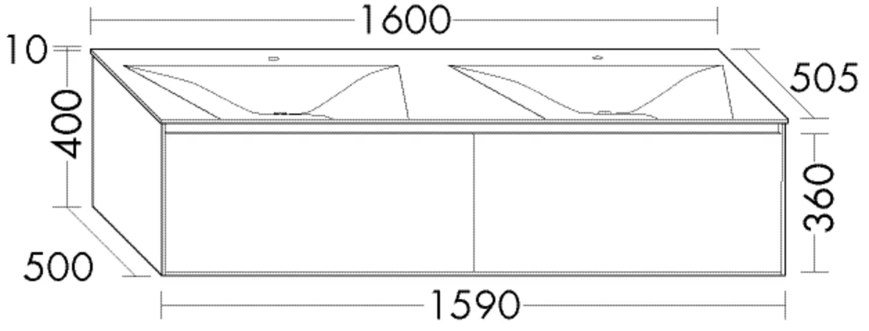 burgbad Badmöbelset „rc40Solitaire“ in Weiß Hochglanz burgbad Badmöbelset „rc40Solitaire“ in Weiß Hochglanz