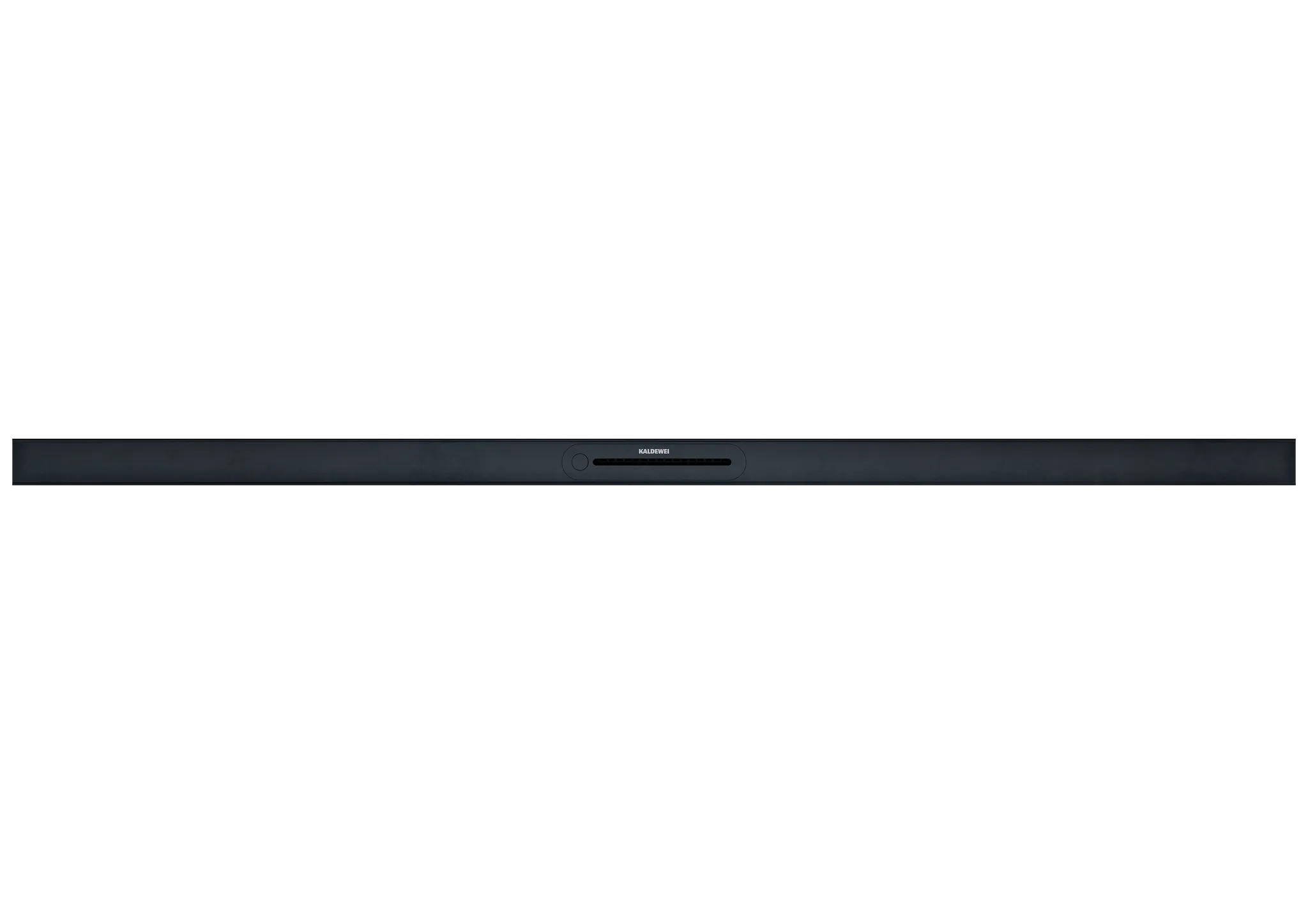 Kaldewei Duschprofil „FlowLine Zero“ Modell 2402 150 cm in schwarz matt 100