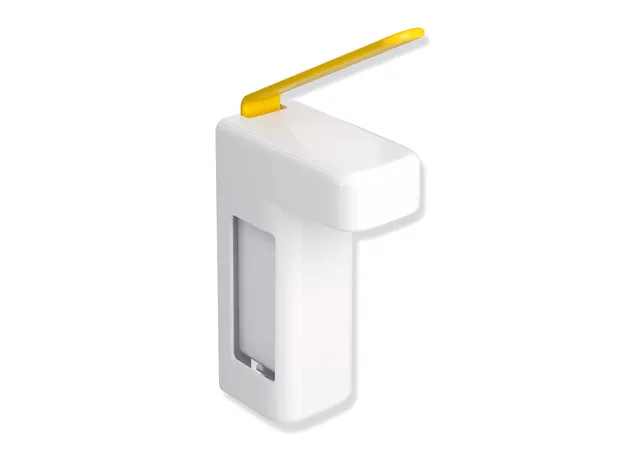 Desinfektions- und Seifenspender Korpus Fb 98, Hebel signalweiß Desinfektions- und Seifenspender Korpus Fb 98, Hebel signalweiß