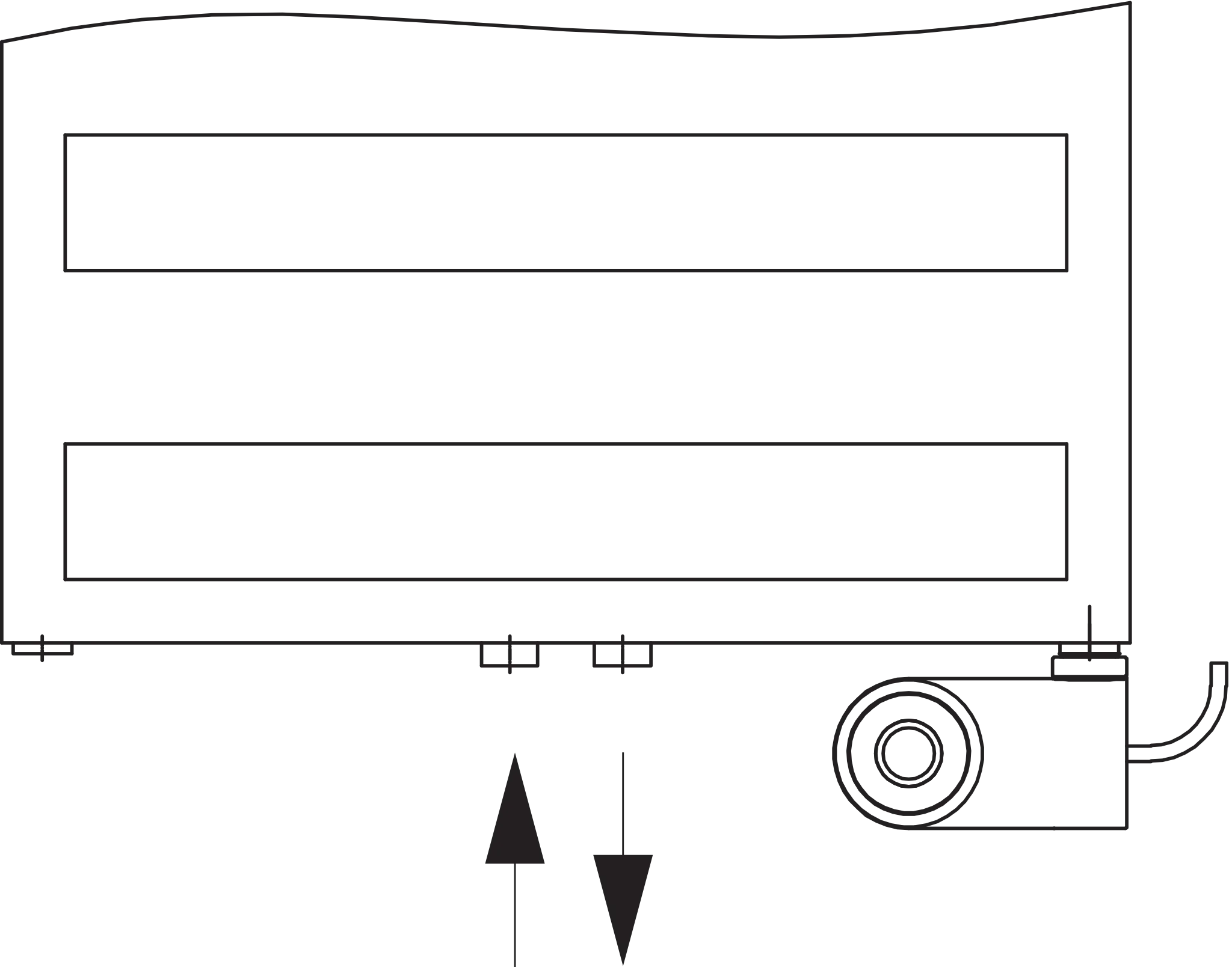 Kermi Design-Heizkörper „Casteo®“ 50 × 125,9 cm in Weiß