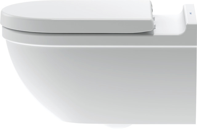 Wand-WC Starck 3 620 mm Tiefspüler, Durafix, weiß
