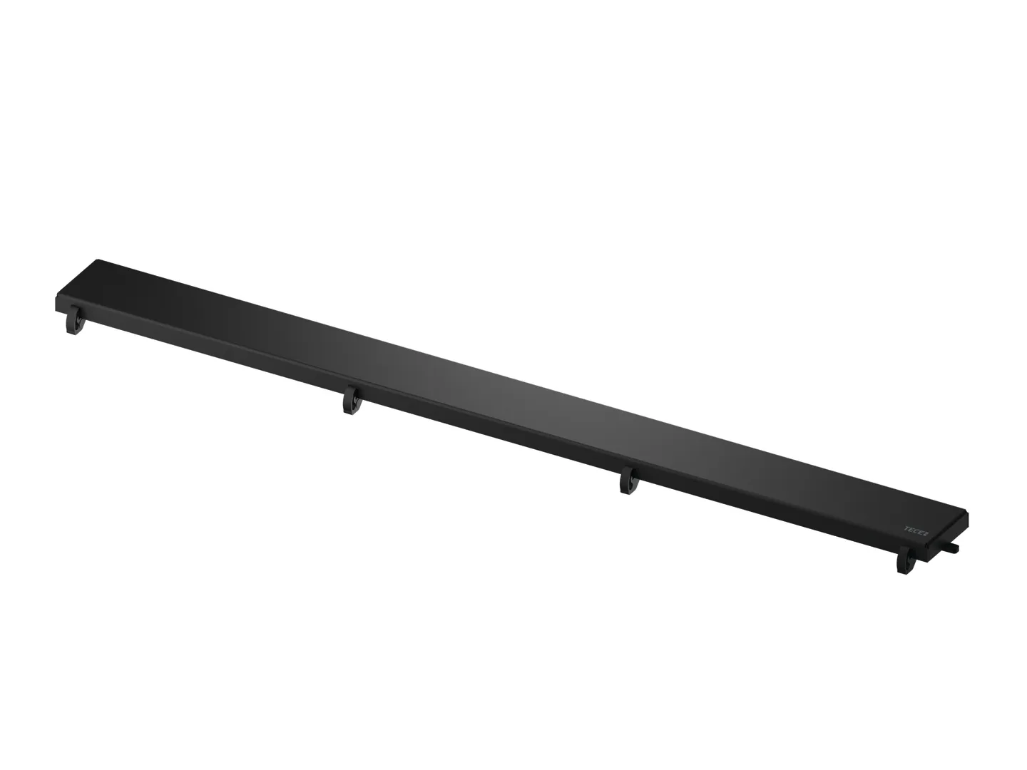 TECE Ablaufabdeckung „TECEdrainline“ steel in Schwarz (matt)
