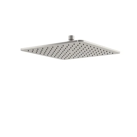 Kludi A-QA Tellerkopfbrause soft edge, 300 mm, Stainless brushed nickel