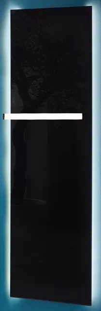 BEMM Design-Elektroheizkörper „Plawa Glas“ 62,5 × 180 cm in Schwarz (RAL 9005) BEMM Design-Elektroheizkörper „Plawa Glas“ 62,5 × 180 cm in Schwarz (RAL 9005)