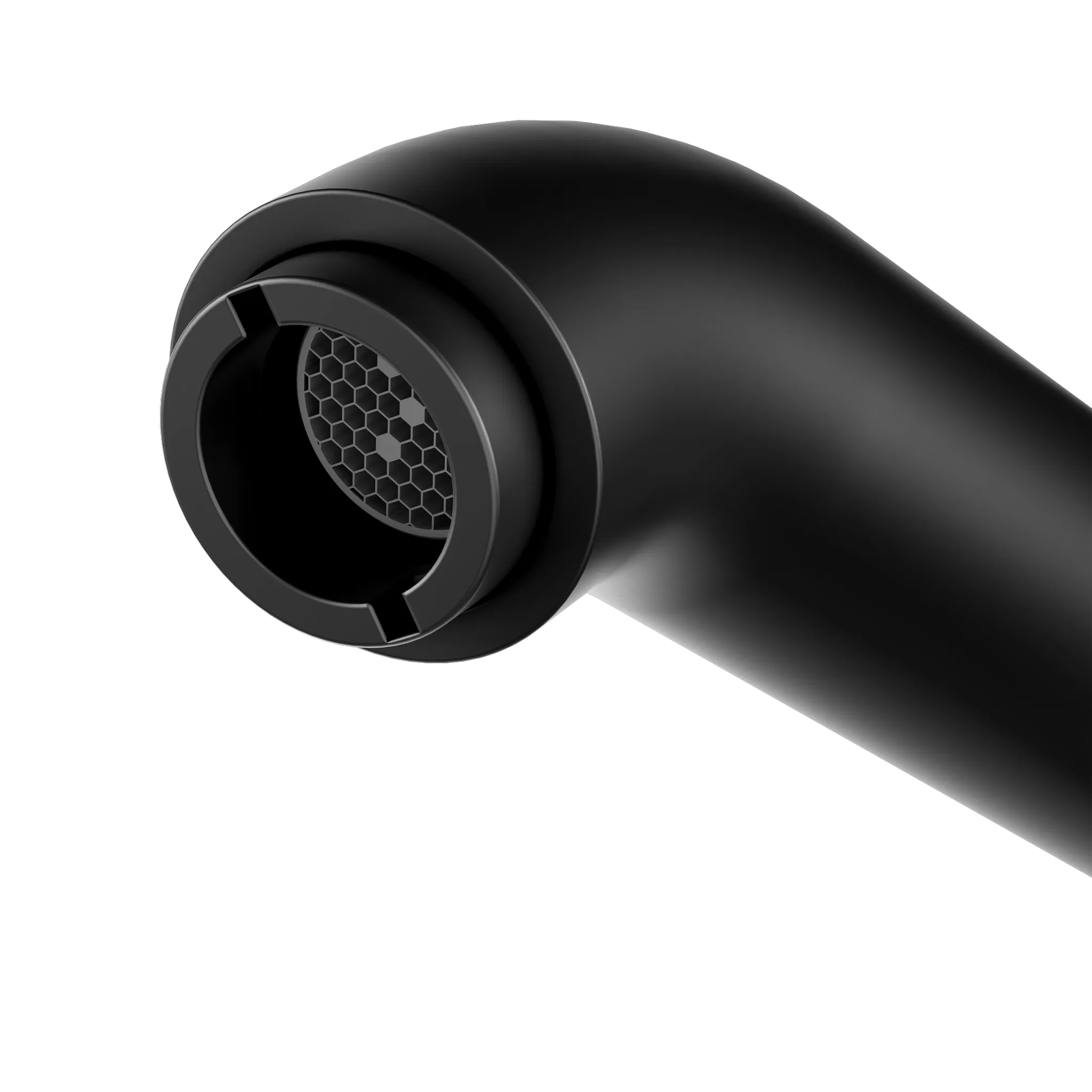 KEUCO IXMO Einhebel-Waschtischmischer 130 IXMO Soft ohne Zugstangen-Ablaufgarnitur IXMO Soft, Rosette rund schwarz matt
