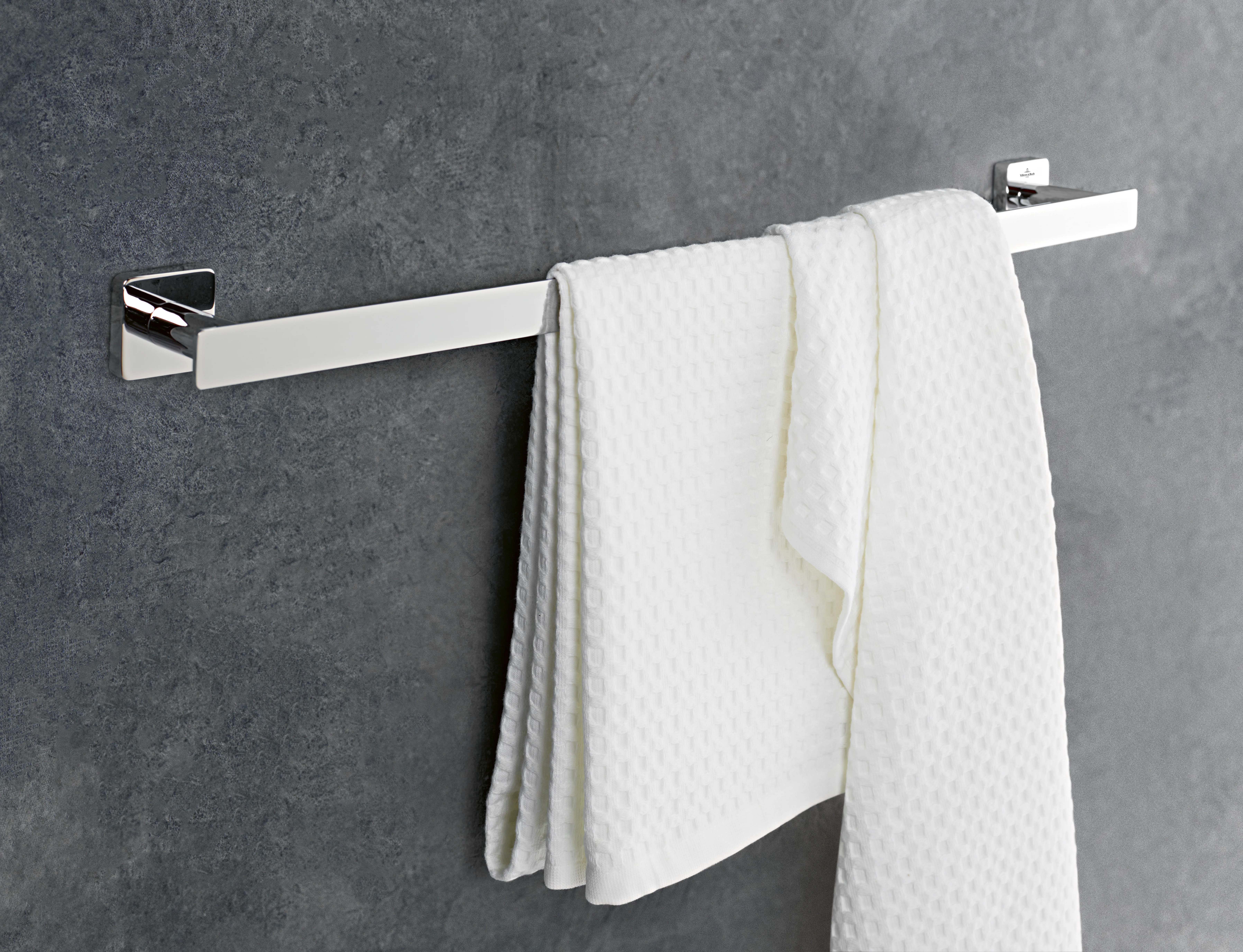 Villeroy & Boch Handtuchhalter „Elements-Striking“, Befestigung verdeckt, 1-armig 64,5 cm in chrom Villeroy & Boch Handtuchhalter „Elements-Striking“, Befestigung verdeckt, 1-armig 64,5 cm in chrom
