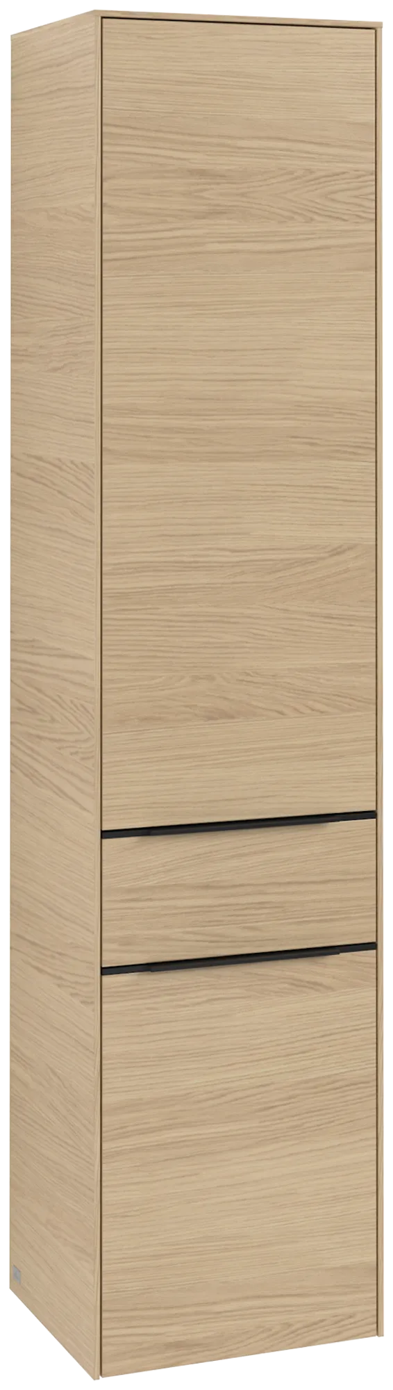 Villeroy & Boch Subway 3.0 Hochschrank, eckig, Nordic Oak, 400 x 1710 mm, 2 Türen, 1 Auszug, SoftClosing, Wandmontage Villeroy & Boch Subway 3.0 Hochschrank, eckig, Nordic Oak, 400 x 1710 mm, 2 Türen, 1 Auszug, SoftClosing, Wandmontage